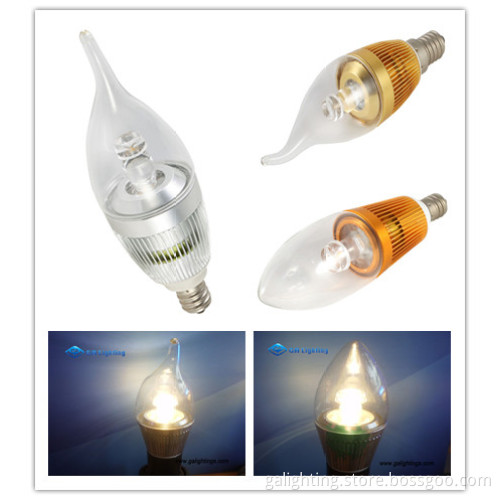 Mini E17/E14/E12/E11 3W/4W LED Candle Light Lamp (GABL-13C35A)